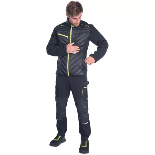 L-SURE DAWSON Fekete Outdoor Dzseki