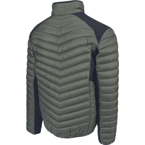 L-SURE Walsh Bélelt Olajzöld Szabadidő kabát - 4XL