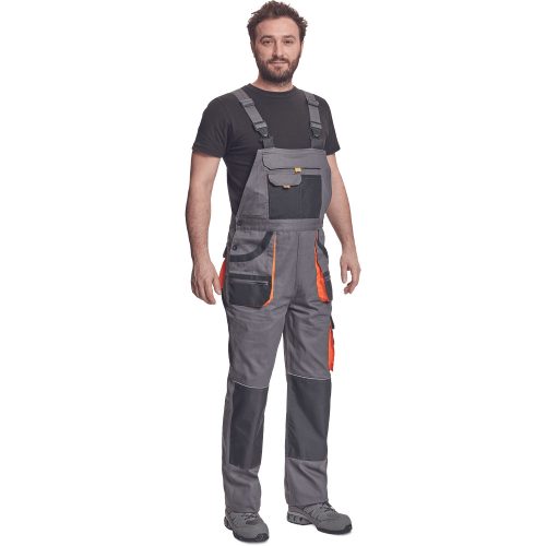 FF Carl BE-01-004 Kantáros Nadrág Szürke/Fekete - 64