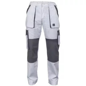 Cerva Max Summer Nyári Munkásnadrág Fehér/Szürke