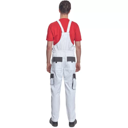 Cerva Max Summer Nyári Kantáros Nadrág Fehér/Szürke