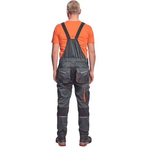 Cerva Emerton Plus Kantáros Nadrág Antracit - 52