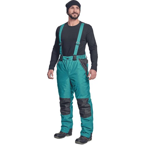 03020411 Cerva Cremorne Téli Munkás Nadrág petrol kék