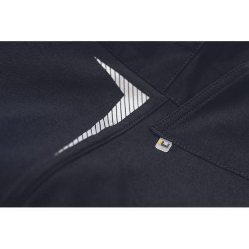 L-SURE DAWSON Fekete Rugalmas Munkásnadrág - L