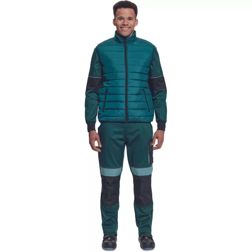 Cerva Max Neo Light Munkás Mellény Zöld - L