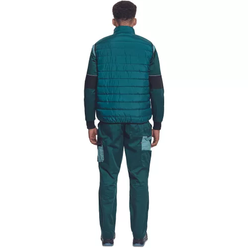 Cerva Max Neo Light Munkás Mellény Zöld - L