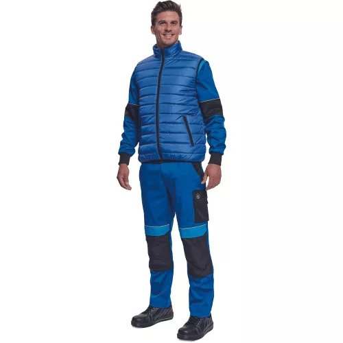 Cerva Max Neo Light Munkás Mellény Kék - L