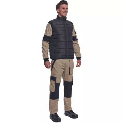 Cerva Max Neo Light Munkás Mellény Fekete - 4XL