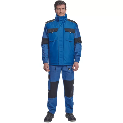 Cerva Max Neo Téli Munkás Mellény Kék - 3XL
