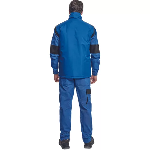 Cerva Max Neo Téli Munkás Mellény Kék - 3XL