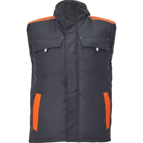 Cerva Max Vivo Munkás Mellény Fekete/Narancssárga