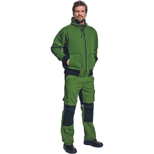 03060017_Cerva Stanmore Pulóver zöld