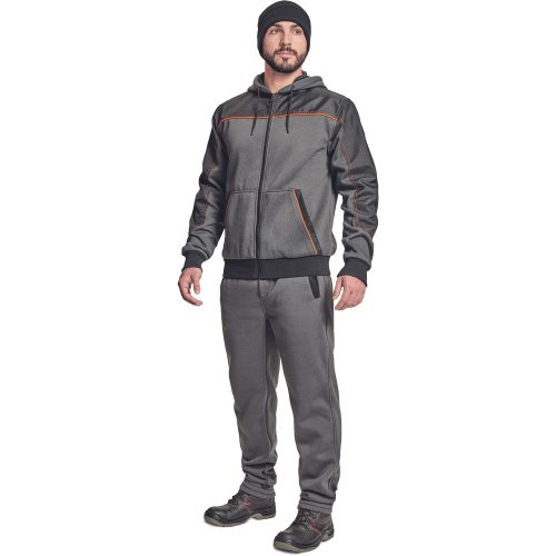 03060075 Cerva Cremorne Kapucnis Pulóver szürke