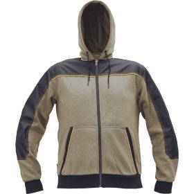 03060075 Cerva Cremorne Kapucnis Pulóver világos olajzöld