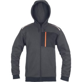 EMERTON STR Szürke Kapucnis Pulóver