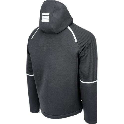 L-SURE CRAIG Fekete Szabadidős Kapucnis Pulóver - M