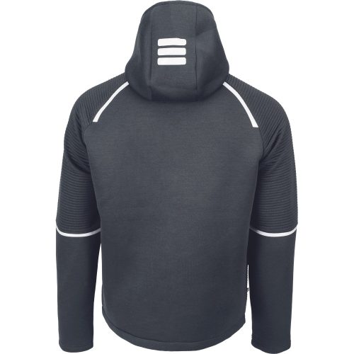 L-SURE CRAIG Fekete Szabadidős Kapucnis Pulóver - M