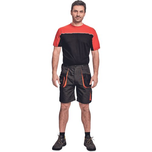 03100003_Cerva Emerton Munkavedelmi Rovidnadrag fekete