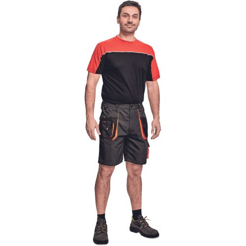 03100003_Cerva Emerton Munkavedelmi Rovidnadrag fekete