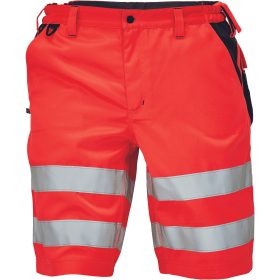 03100021_Cerva Knoxfield Hi-Vis Lathatosagi Rövidnadrag 290 hv piros