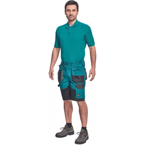 03100027 Cerva Dayboro Munkás Rövidnadrág petrolkék