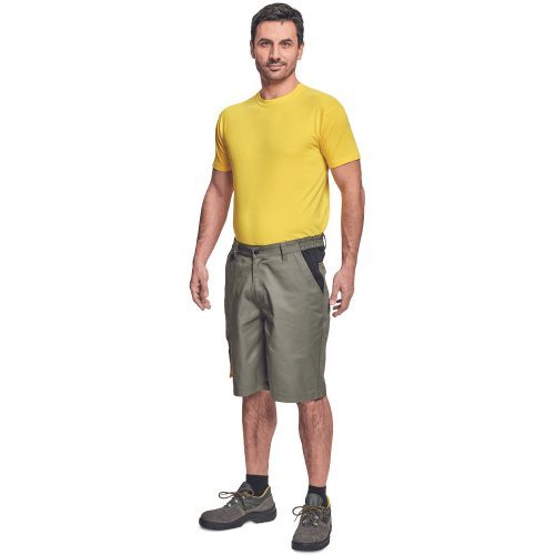 03100028 Cerva Cremorne Rövid Munkásnadrág világos olajzöld