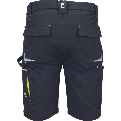 L-SURE DAWSON Fekete Rövid Munkásnadrág - XXL