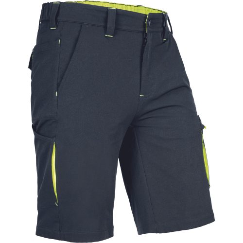 L-SURE DAWSON Fekete Rövid Munkásnadrág