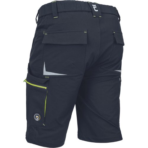 L-SURE DAWSON Fekete Rövid Munkásnadrág