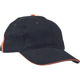 03140108 Cerva Knoxfield Baseball Sapka fekete narancs