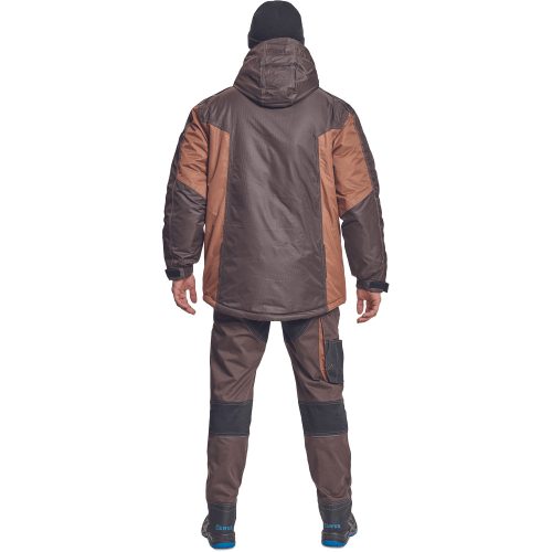 Cerva Dayboro Vízálló Téli Munkáskabát barna