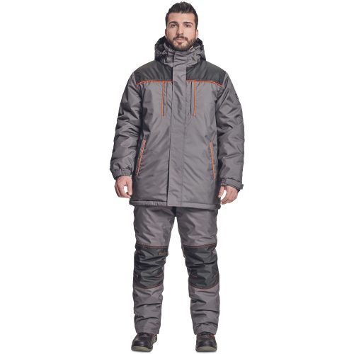 03310002 Cerva Cremorne Téli Munkáskabát Szürke