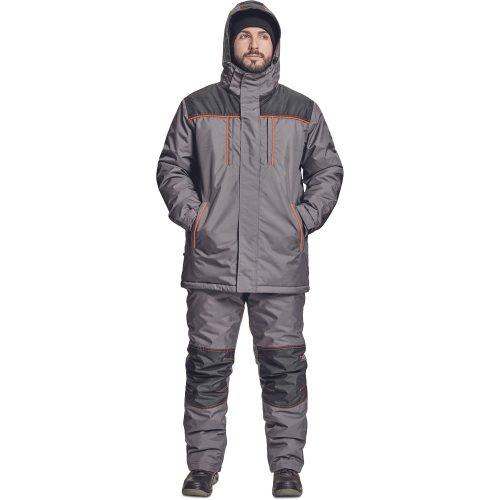 03310002 Cerva Cremorne Téli Munkáskabát Szürke