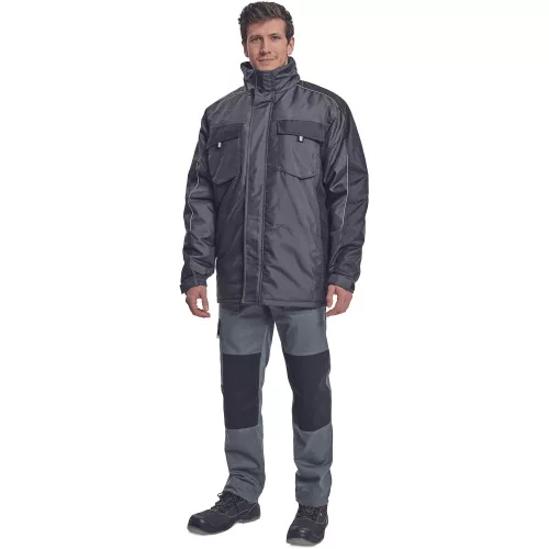 Cerva Max Neo Téli Munkáskabát Antracit - L