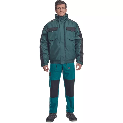 Cerva Max Neo Pilot Munkás Dzseki Zöld - 3XL