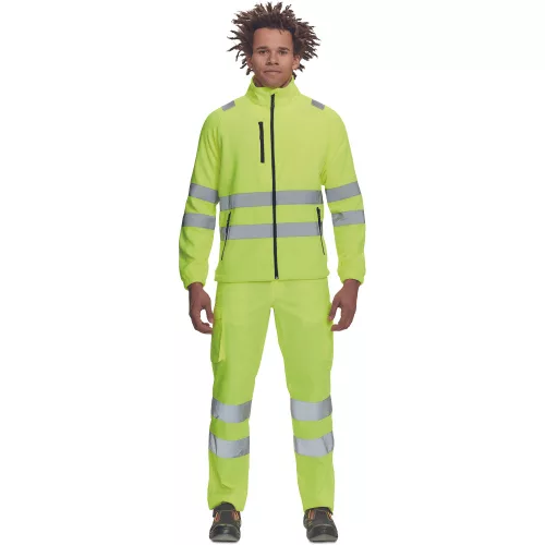 Cerva Almeria HV Láthatósági Polár Pulóver Sárga