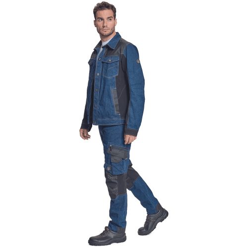 03510007 Cerva Neurum Denim Munkás kabát kék