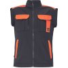 Cerva Max Vivo Munkavédelmi Kabát Fekete/Narancssárga
