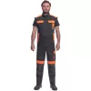 Cerva Max Vivo Munkavédelmi Kabát Fekete/Narancssárga - 46