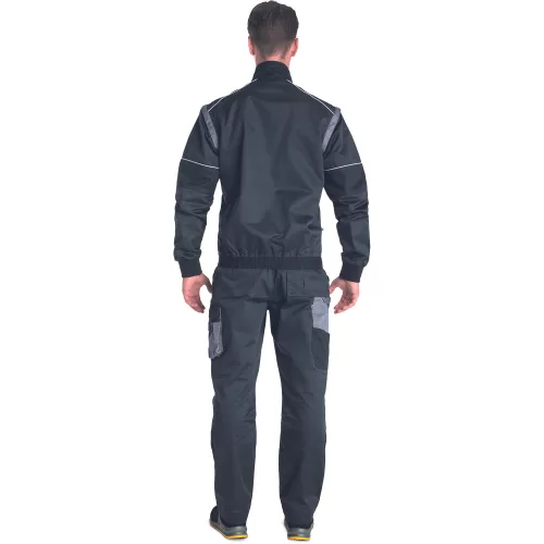 MAX ECO STRETCH Fekete Munkavédelmi kabát - 44