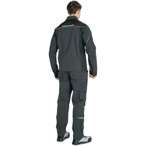 Stirling Stretch Munkavédelmi kabát fekete - 42
