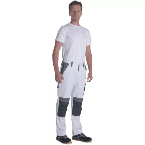 MAX ECO STRETCH Fehér Munkásnadrág - 44