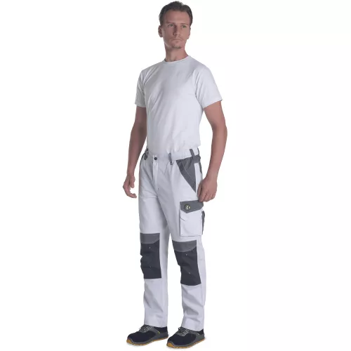 MAX ECO STRETCH Fehér Munkásnadrág - 44