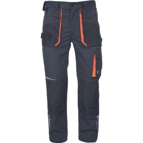 EMERTON STR Fekete/Narancs munkásnadrág