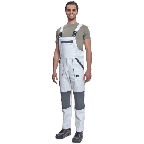 Cerva Max Neo Kantáros Nadrág Fehér/Szürke