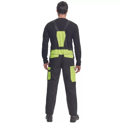 Cerva Max Vivo Kantáros Nadrág Fekete/Sárga