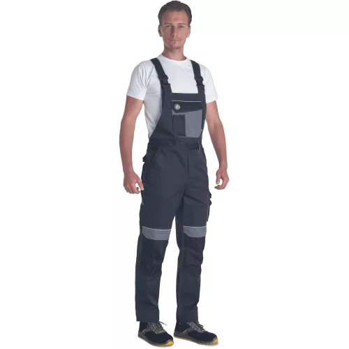 MAX ECO STRETCH Fekete Kantáros Nadrág