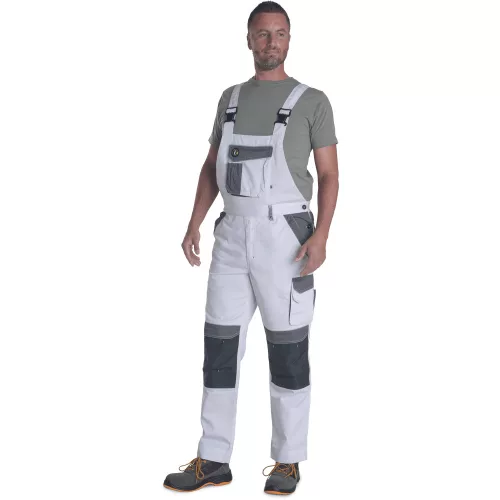 MAX ECO STRETCH Fehér Kantáros Nadrág