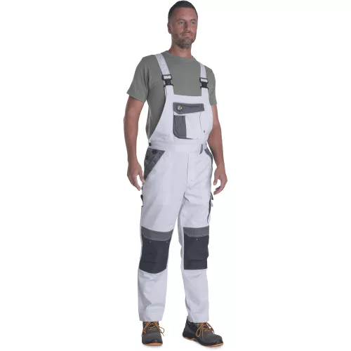 MAX ECO STRETCH Fehér Kantáros Nadrág