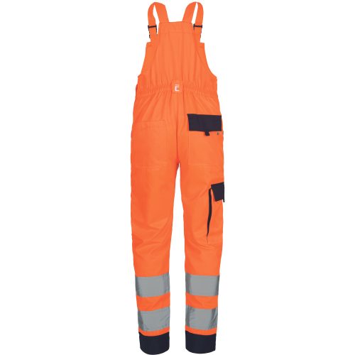 MAX NEO HV Narancs Láthatósági Kantáros Nadrág - 44